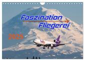 Faszination Fliegerei (Wandkalender 2025 DIN A4 quer), CALVENDO Monatskalender
