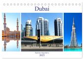 Dubai - Stadt der Superlative (Tischkalender 2025 DIN A5 quer), CALVENDO Monatskalender