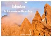 Dolomiten - Die Dreitausender der Bleichen Berge (Wandkalender 2025 DIN A4 quer), CALVENDO Monatskalender