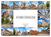 Forchheim Impressionen (Tischkalender 2025 DIN A5 quer), CALVENDO Monatskalender