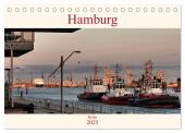 Hamburg Hafen (Tischkalender 2025 DIN A5 quer), CALVENDO Monatskalender
