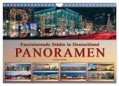 Faszinierende Städte in Deutschland - Panoramen (Wandkalender 2025 DIN A4 quer), CALVENDO Monatskalender