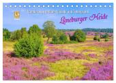 Lüneburger Heide - Wanderung rund um Wilsede und Totengrund (Tischkalender 2025 DIN A5 quer), CALVENDO Monatskalender