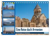 Eine Reise durch Armenien (Tischkalender 2025 DIN A5 quer), CALVENDO Monatskalender