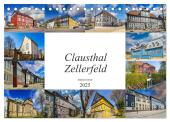 Clausthal Zellerfeld Impressionen (Tischkalender 2025 DIN A5 quer), CALVENDO Monatskalender