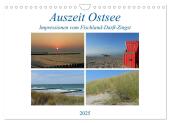 Auszeit Ostsee (Wandkalender 2025 DIN A4 quer), CALVENDO Monatskalender
