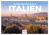Einzigartige Momente in Italien. (Tischkalender 2025 DIN A5 quer), CALVENDO Monatskalender