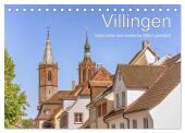 Villingen - historische und moderne Zähringerstadt (Tischkalender 2025 DIN A5 quer), CALVENDO Monatskalender