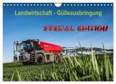 Landwirtschaft - Gülleausbringung (Wandkalender 2025 DIN A4 quer), CALVENDO Monatskalender