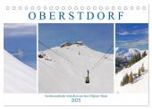 Oberstdorf. Atemberaubende Ansichten aus den Allgäuer Alpen (Tischkalender 2025 DIN A5 quer), CALVENDO Monatskalender