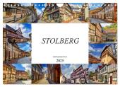 Stolberg Impressionen (Wandkalender 2025 DIN A4 quer), CALVENDO Monatskalender