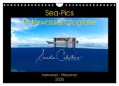 Sea-Pics Unterwasserfotografie (Wandkalender 2025 DIN A4 quer), CALVENDO Monatskalender