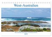 West-Australien (Tischkalender 2025 DIN A5 quer), CALVENDO Monatskalender
