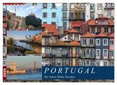Portugal, der bunte Süden Europas (Wandkalender 2025 DIN A4 quer), CALVENDO Monatskalender