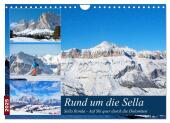 Sella Ronda (Wandkalender 2025 DIN A4 quer), CALVENDO Monatskalender