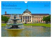 Wiesbaden Die Kurstadt im Rheingau (Wandkalender 2025 DIN A4 quer), CALVENDO Monatskalender