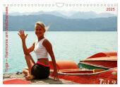 Yoga - Harmonie am Walchensee (Wandkalender 2025 DIN A4 quer), CALVENDO Monatskalender