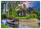 Reise durch die Niederlande - Giethoorn in der Provinz Overijssel (Tischkalender 2025 DIN A5 quer), CALVENDO Monatskalen