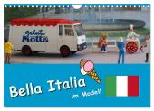 Bella Italia im Modell (Wandkalender 2025 DIN A4 quer), CALVENDO Monatskalender