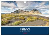 Island - Eine Welt aus Feuer und Eis (Wandkalender 2025 DIN A4 quer), CALVENDO Monatskalender