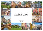 Saarburg Impressionen (Wandkalender 2025 DIN A4 quer), CALVENDO Monatskalender