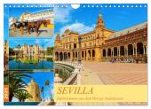 Sevilla - Impressionen aus dem Herzen Andalusiens (Wandkalender 2025 DIN A4 quer), CALVENDO Monatskalender