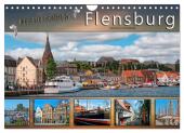Bezauberndes Flensburg (Wandkalender 2025 DIN A4 quer), CALVENDO Monatskalender