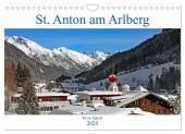 St. Anton am Arlberg (Wandkalender 2025 DIN A4 quer), CALVENDO Monatskalender