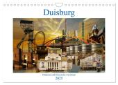 Duisburg. Moderne und Klassische Ansichten. (Wandkalender 2025 DIN A4 quer), CALVENDO Monatskalender