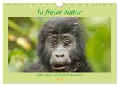 In freier Natur Affen, unsere nächsten Verwandten (Wandkalender 2025 DIN A4 quer), CALVENDO Monatskalender