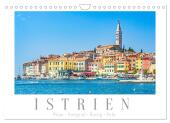 Istrien - Piran - Novigrad - Rovinj - Pula (Wandkalender 2025 DIN A4 quer), CALVENDO Monatskalender