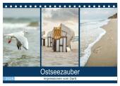 Ostseezauber (Tischkalender 2025 DIN A5 quer), CALVENDO Monatskalender
