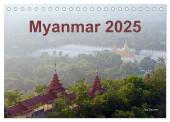 Myanmar 2025 (Tischkalender 2025 DIN A5 quer), CALVENDO Monatskalender