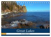 Great Lakes - Die großen Seen (Tischkalender 2025 DIN A5 quer), CALVENDO Monatskalender