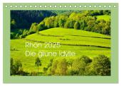 Rhön 2025 Die grüne Idylle (Tischkalender 2025 DIN A5 quer), CALVENDO Monatskalender