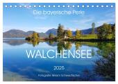 Walchensee (Tischkalender 2025 DIN A5 quer), CALVENDO Monatskalender