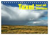 Texel Insel mit Charakter (Tischkalender 2025 DIN A5 quer), CALVENDO Monatskalender