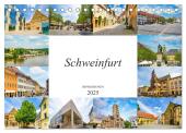Schweinfurt Impressionen (Tischkalender 2025 DIN A5 quer), CALVENDO Monatskalender