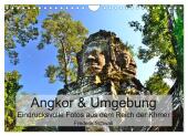 Angkor & Umgebung - Eindrucksvolle Fotos aus dem Reich der Khmer (Wandkalender 2025 DIN A4 quer), CALVENDO Monatskalende