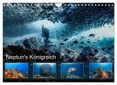 Neptun's Königreich (Wandkalender 2025 DIN A4 quer), CALVENDO Monatskalender