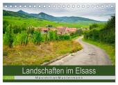 Landschaften im Elsass (Tischkalender 2025 DIN A5 quer), CALVENDO Monatskalender