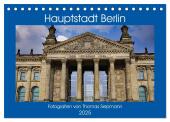 Hauptstadt Berlin (Tischkalender 2025 DIN A5 quer), CALVENDO Monatskalender
