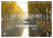 Düsseldorf Impressionen (Tischkalender 2025 DIN A5 quer), CALVENDO Monatskalender