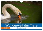 Wunderwelt der Tiere - Deutschland (Wandkalender 2025 DIN A4 quer), CALVENDO Monatskalender