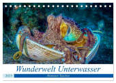 Wunderwelt Unterwasser (Tischkalender 2025 DIN A5 quer), CALVENDO Monatskalender