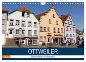 Ottweiler - Barockperle im Saarland (Wandkalender 2025 DIN A4 quer), CALVENDO Monatskalender