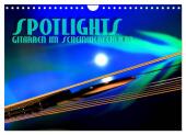 SPOTLIGHTS - Gitarren im Scheinwerferlicht (Wandkalender 2025 DIN A4 quer), CALVENDO Monatskalender