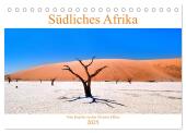 Südliches Afrika - Vom Kap bis zu den Victoria Fällen (Tischkalender 2025 DIN A5 quer), CALVENDO Monatskalender