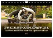 Freies Formenspiel (Wandkalender 2025 DIN A4 quer), CALVENDO Monatskalender