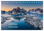 Lofoten Inselzauber (Tischkalender 2025 DIN A5 quer), CALVENDO Monatskalender